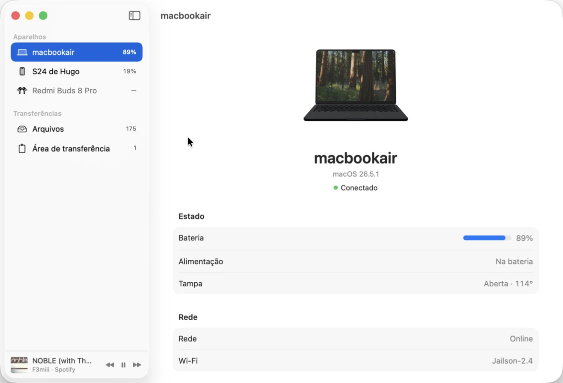 Tether on macOS